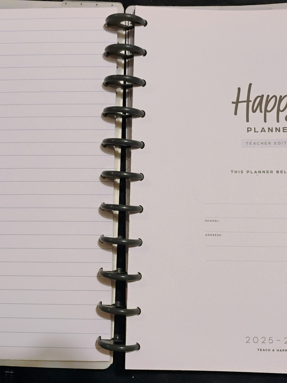 Happy Planner Teacher Edition Planner - 2025-2026 Brand New